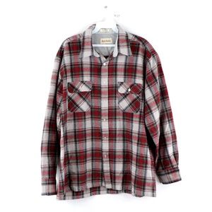 Vintage 80s Streetwear Double Pocket Board Shirt